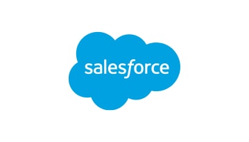 Logo van Salesforce.