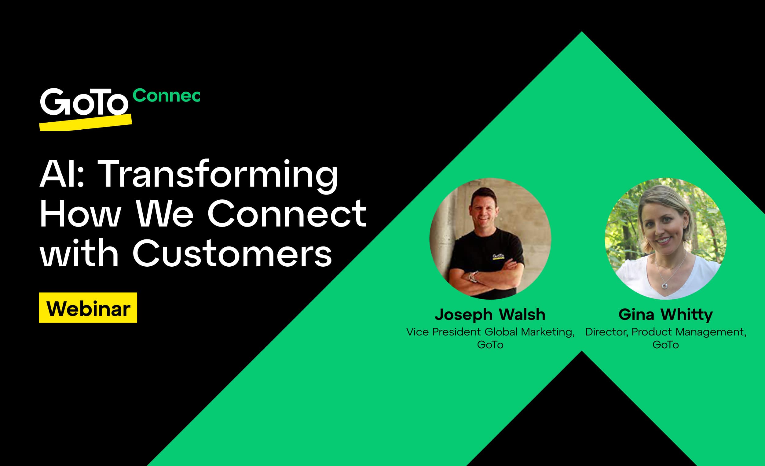 Couverture du webinaire à la demande : l'IA transforme la façon dont nous nous connectons avec les clients